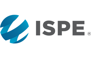 Logo de ISPE con fondo en blanco