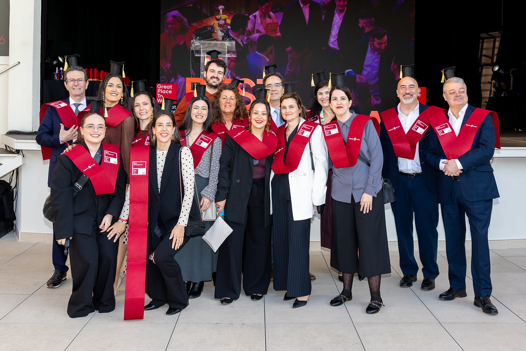 Trabajadores de talento ephos en la gala BestWorkPlaces