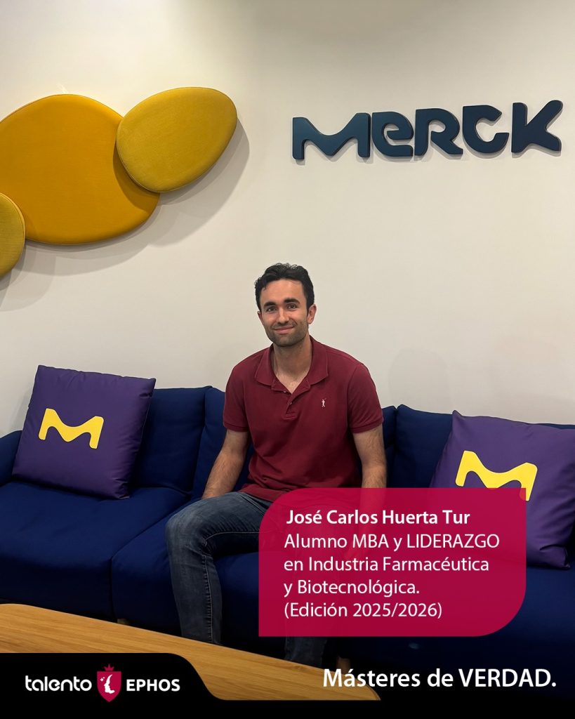 José Carlos Huerta Sur, alumno MBA y LIDERAZGO en Industria Farmacéutica y Biotecnológica en Madrid.